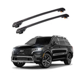 KIA SORENTO X-LINE 2021 et modèles ultérieurs TRX1 Thunder Carrier Barres transversales pour galerie de toit de voiture, 2 barres